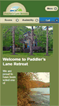Mobile Screenshot of paddlerslane.com